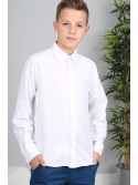 White Smooth Shirt NDZ3801 - Internetinė parduotuvė - Boutique